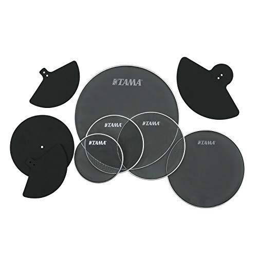 【中古】 TAMA タマ ドラムセット用消音パッドセット 10 12 14 X2 18 BD HI-HAT CYMx2 S Amazon | TAMA タマ ドラムセット用消音パッドセット 10